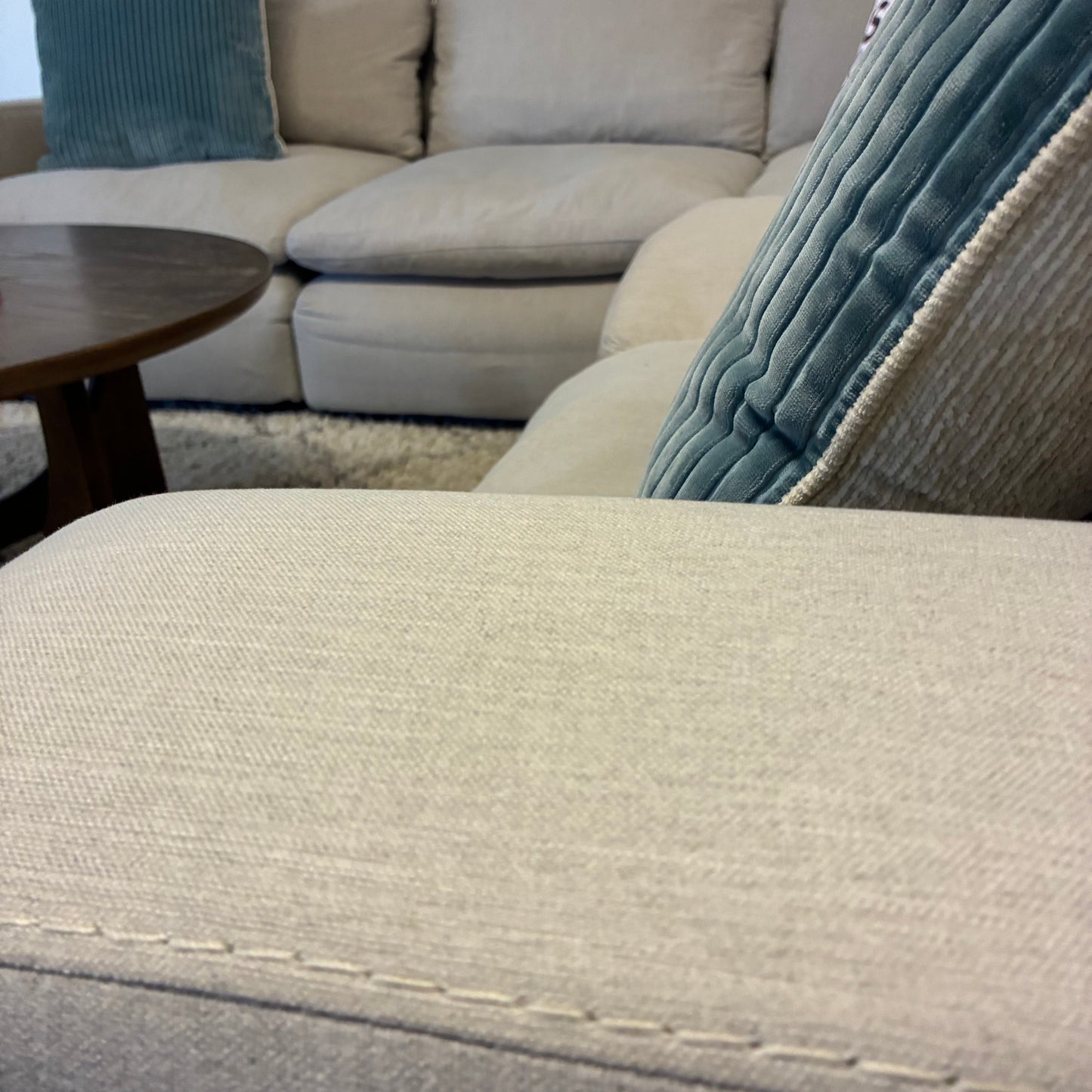 Cream Modular Sectional Ashley Savesto