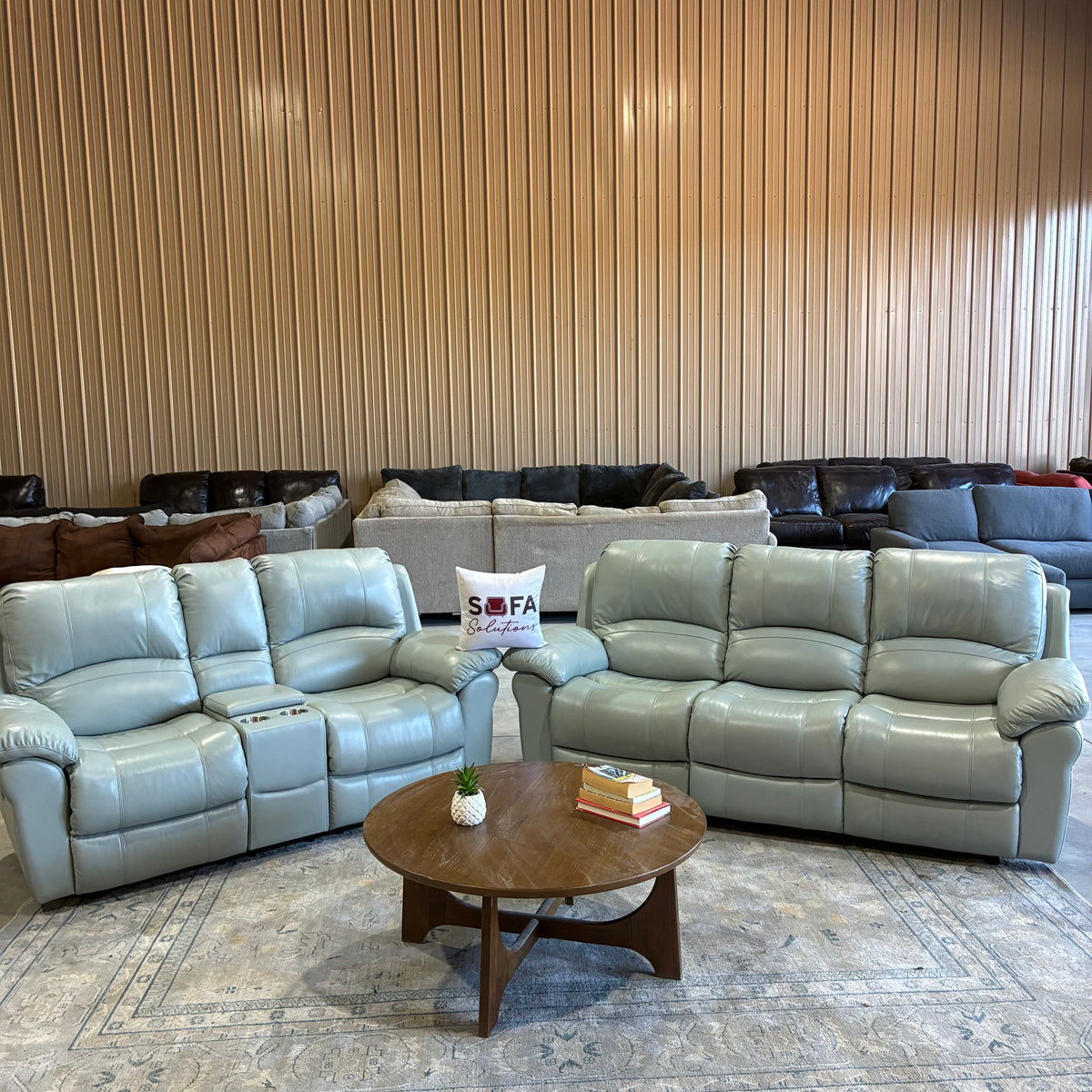 Electric Reclining Sofa Set