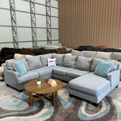 Gray Chaise Sectional