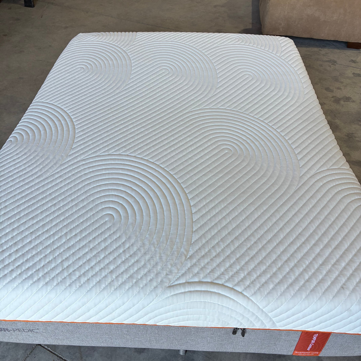 Temper Pedic Mattress & Adjustable Massage Frame