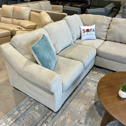 Light Gray Corner Sectional Sofa