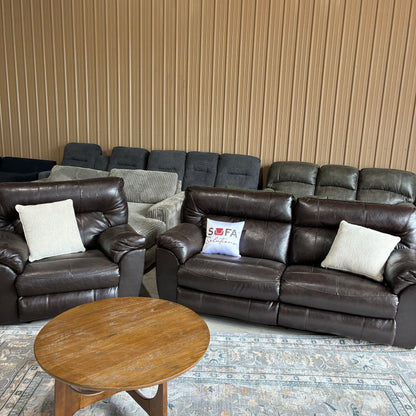 Dark Reclining Set