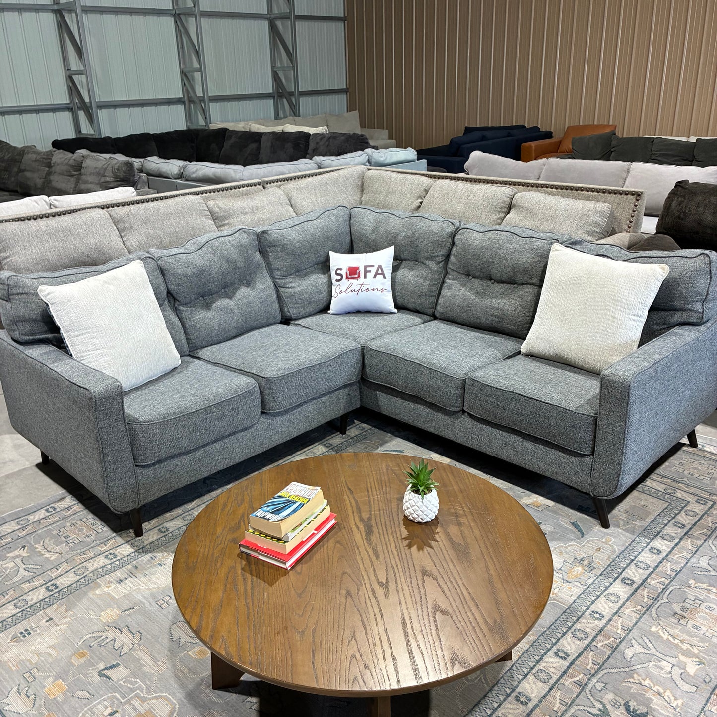 Gray Corner Sectional