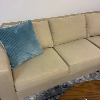Beige Corner Sectional