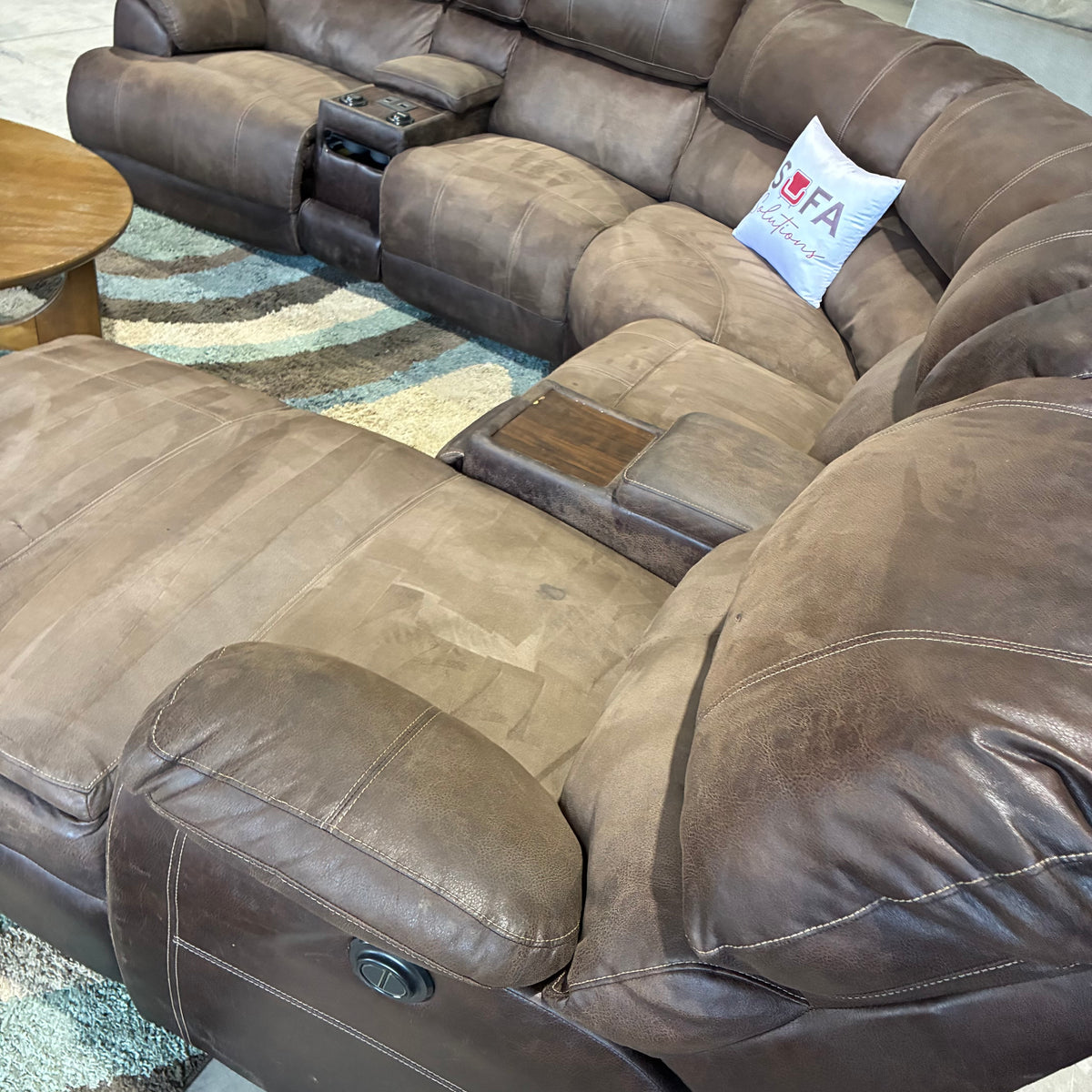 Electric Reclining Sectional