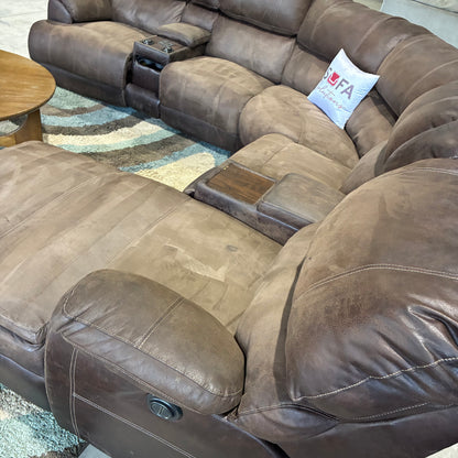 Electric Reclining Sectional