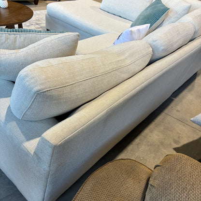 Cream Chaise Sectional