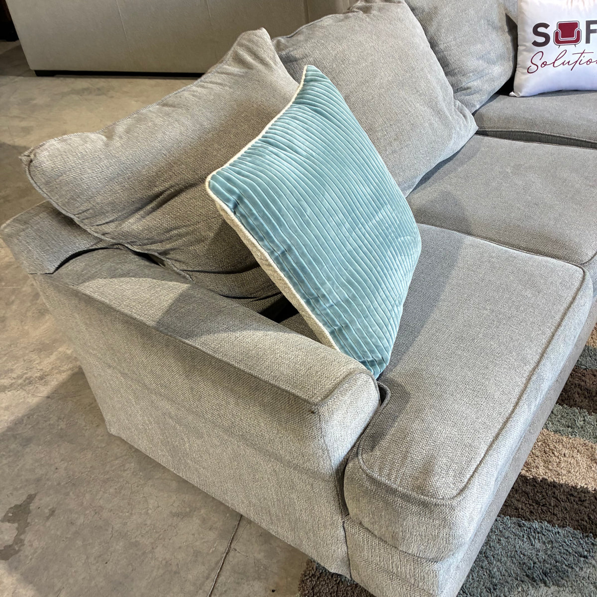 Broyhill Gray Corner Sectional