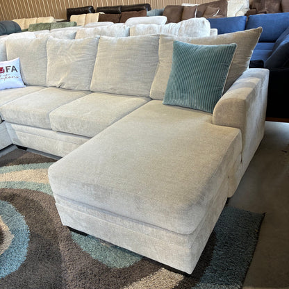 Beige Chaise Sectional