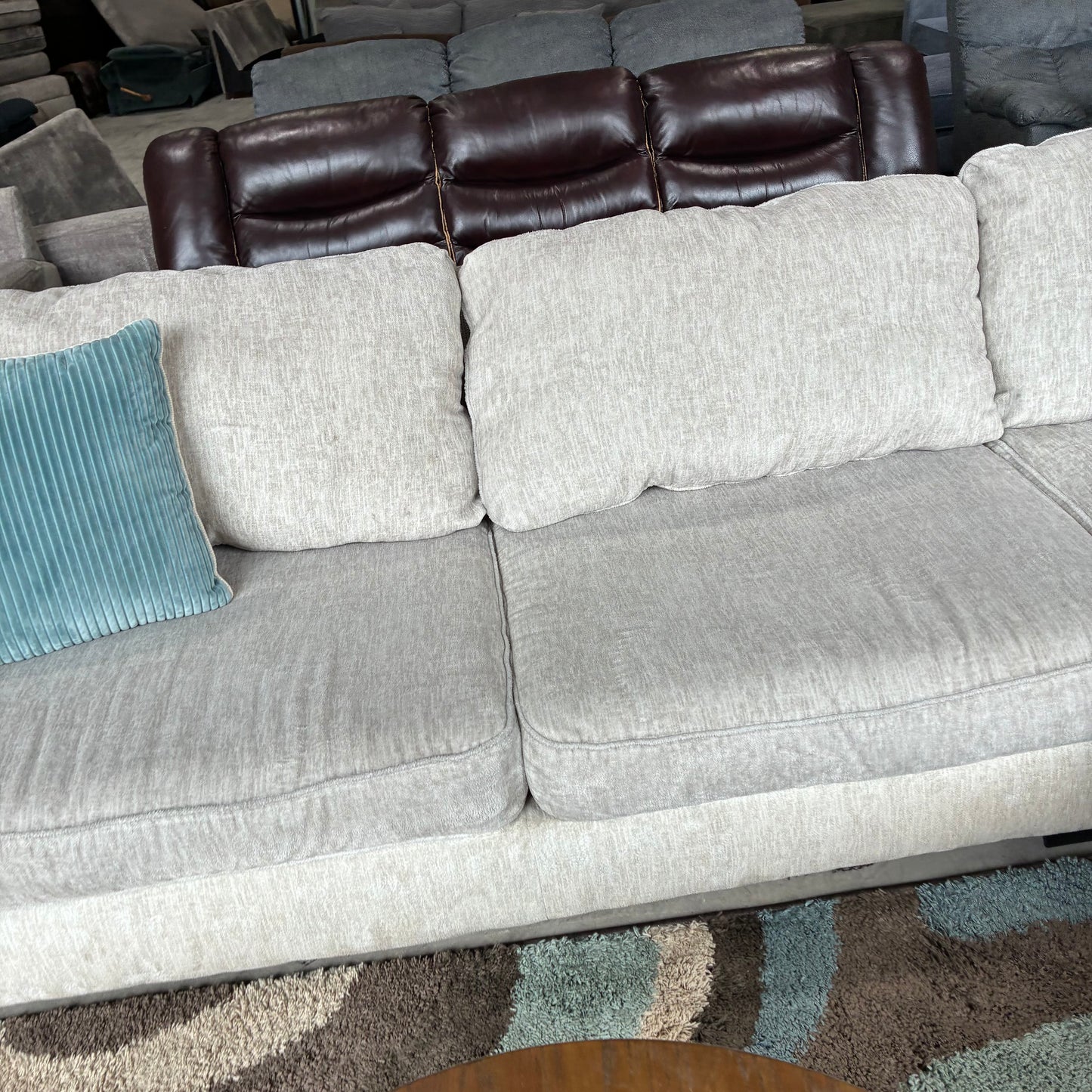Cream Corner Sectional