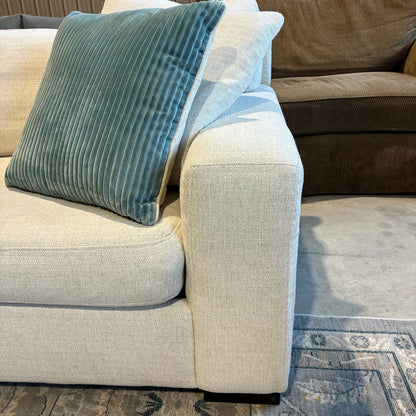 Cream Chaise Sectional