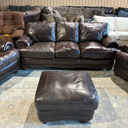 Leather Living Room Sofa Set