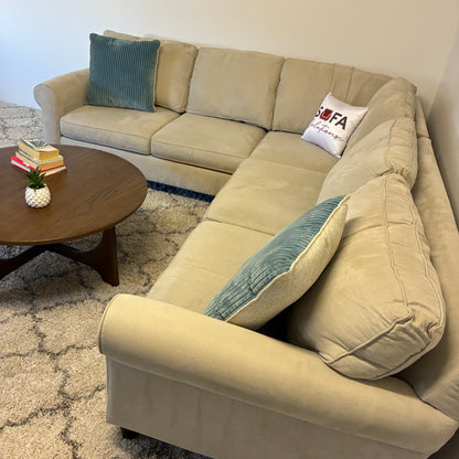 Cream Corner Sectional