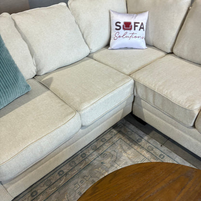 Cream Corner Sectional