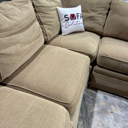 Beige Thomasville Corner Sectional
