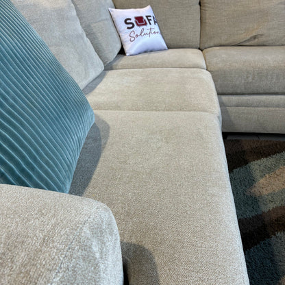 Beige Chaise Sectional