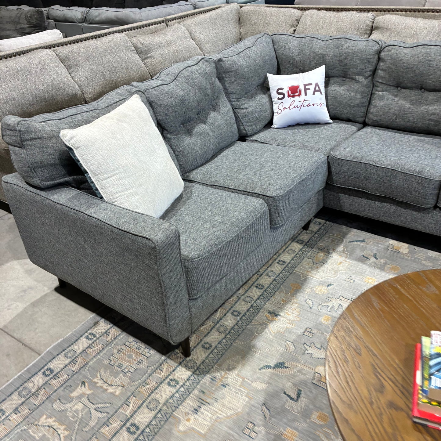 Gray Corner Sectional