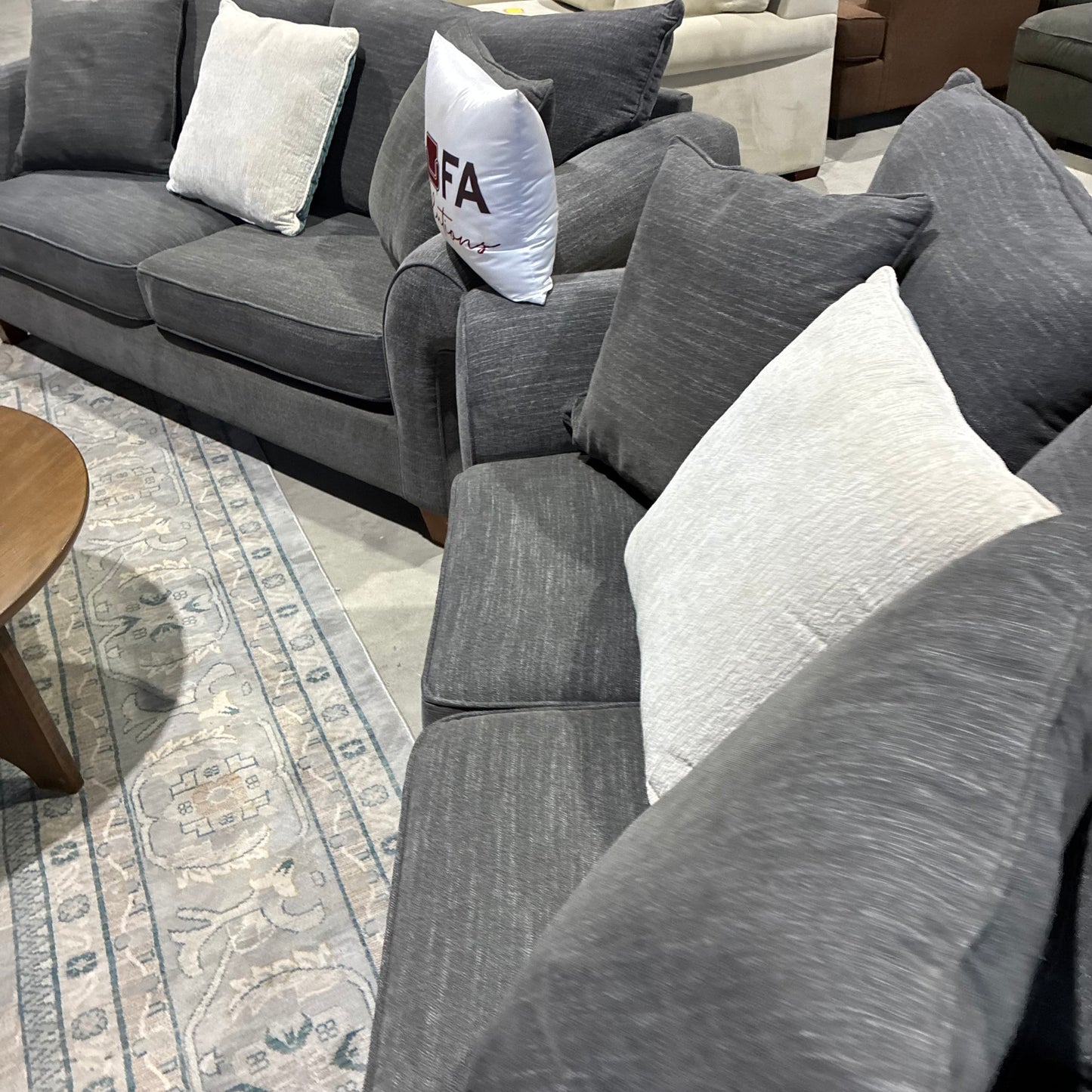 Gray Sofa Set