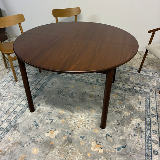 Article Heidi 48”-67.75” Extendable Round Table - Walnut
