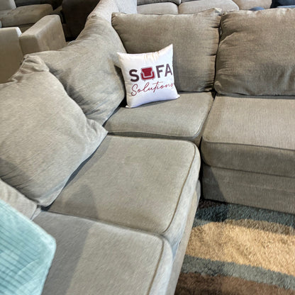 Broyhill Gray Corner Sectional