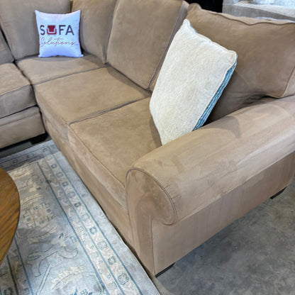 Beige Chaise Sectional