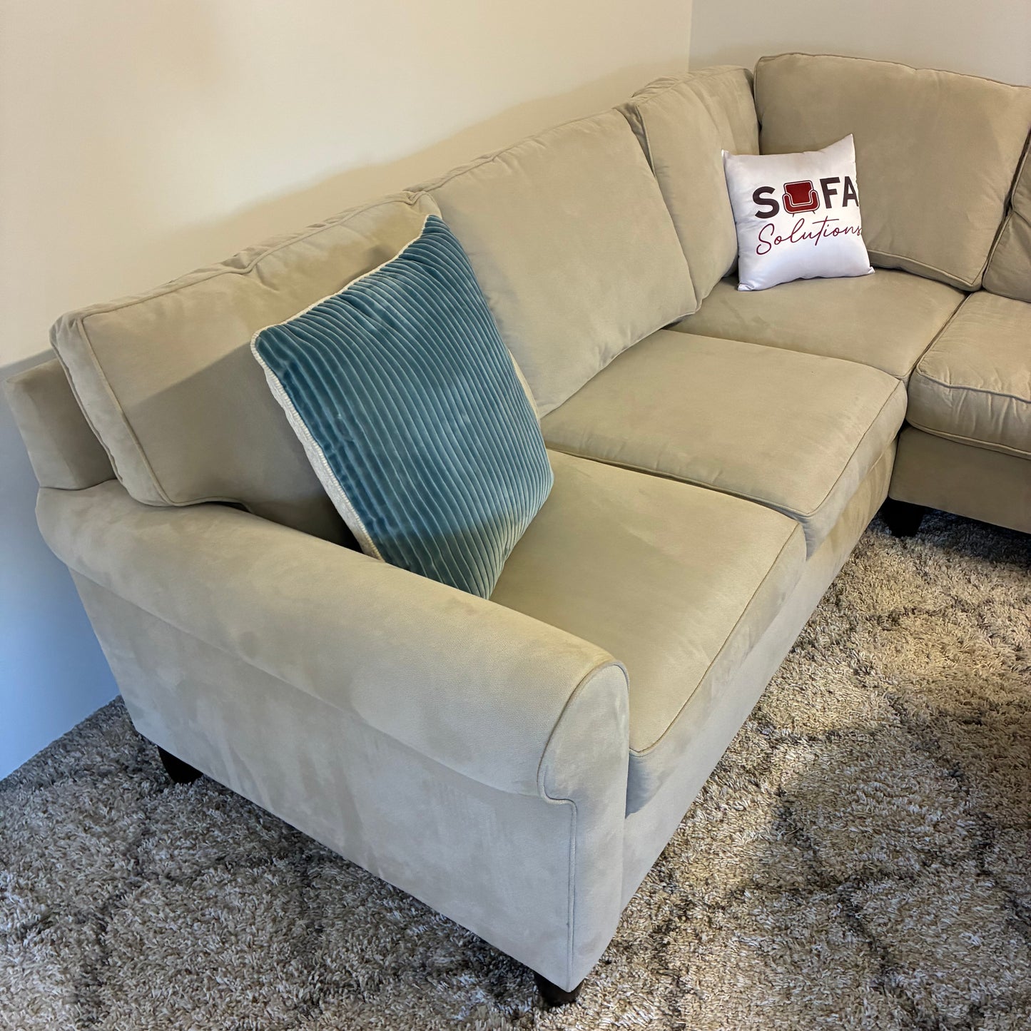 Cream Corner Sectional