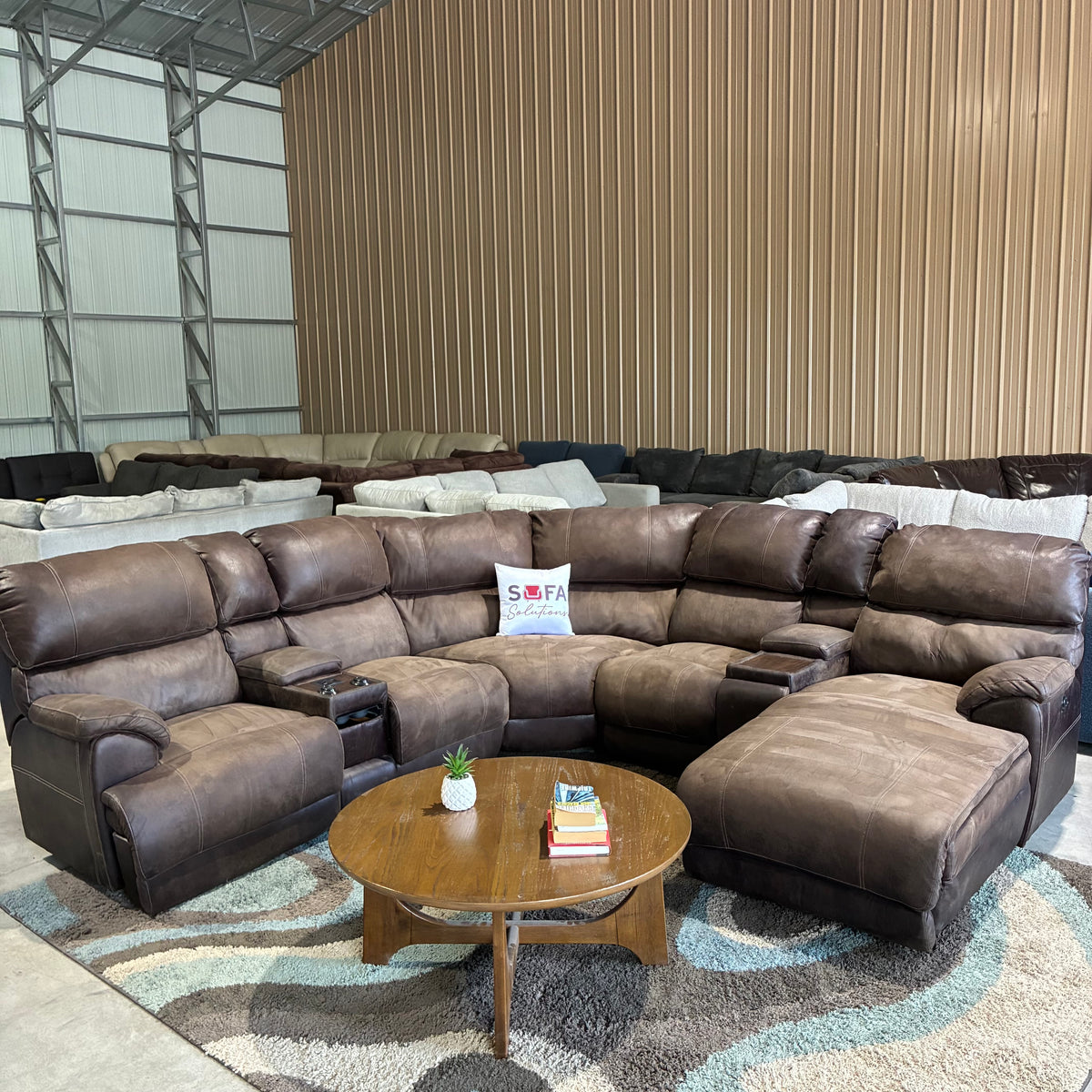 Electric Reclining Sectional