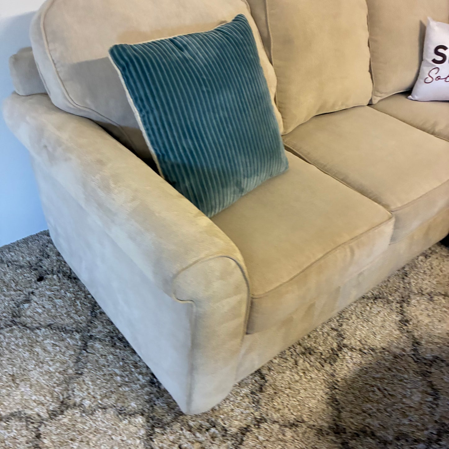 Cream Corner Sectional from Haverty’s