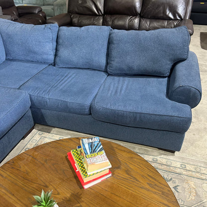 Navy Corner Sectional