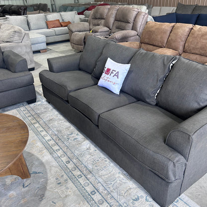 Charcoal Gray Sofa Set