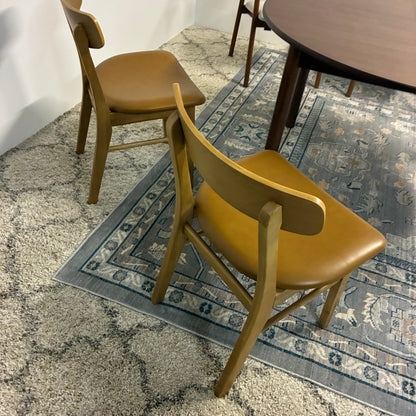 Article Ecole Leather Dining Chairs (2)