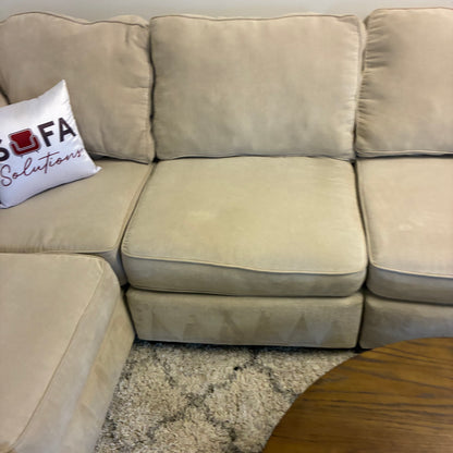 Cream Corner Sectional from Haverty’s