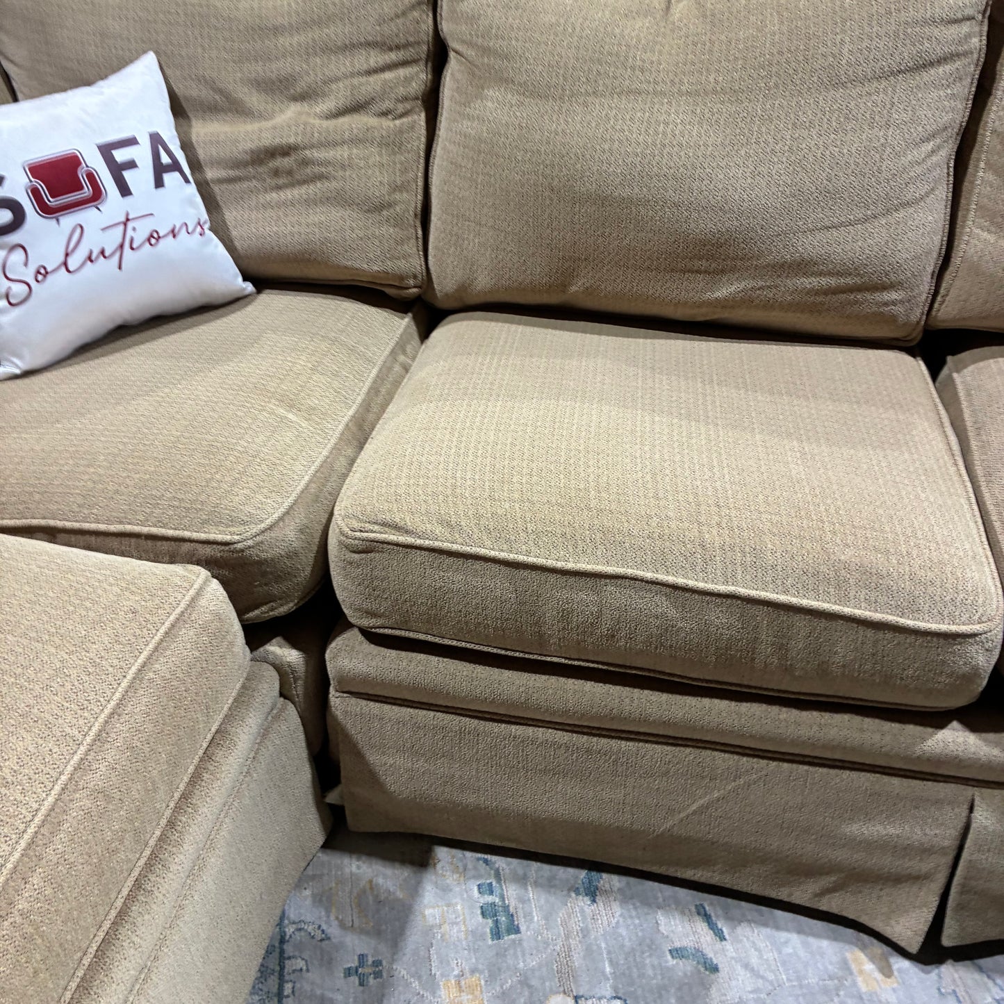 Beige Thomasville Corner Sectional