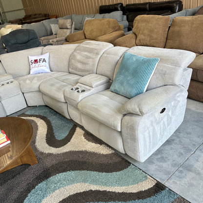 Electric Reclining Modular Sectional Sofa