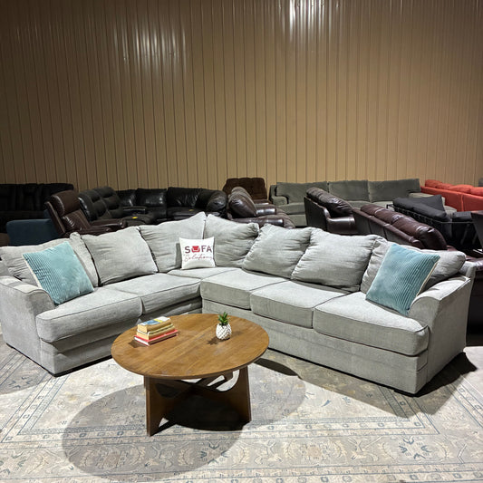 Gray Corner Sectional Sofa
