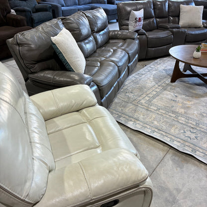 Reclining Leather Sofa Set