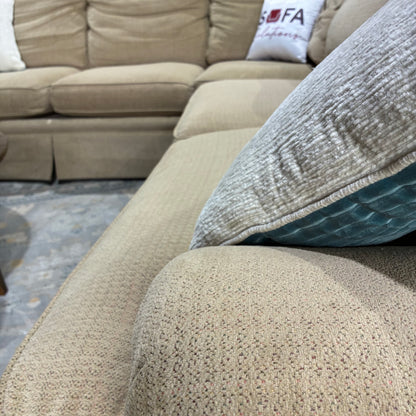 Beige Thomasville Corner Sectional