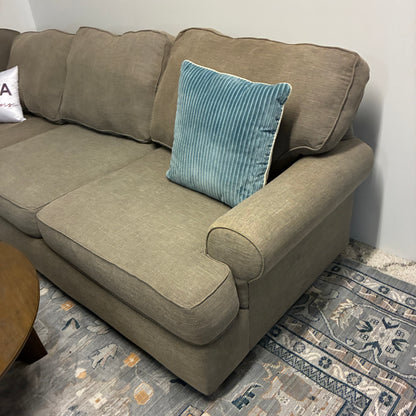 Gray Corner Sectional Sofa - Performance Fabric