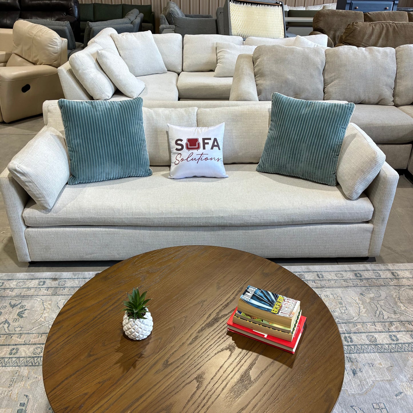 Cream Sofa by West Elm