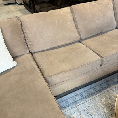 Beige Chaise Sectional
