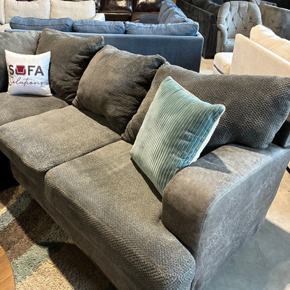 Charcoal Gray Corner Sectional