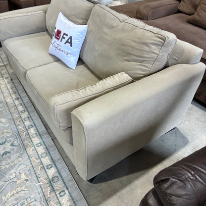 Beige Pullout Sofa