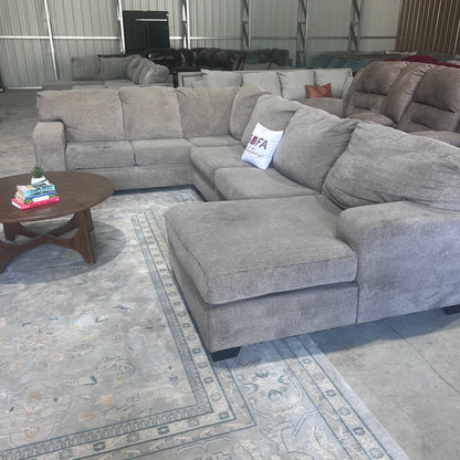 Gray Chaise Sectional