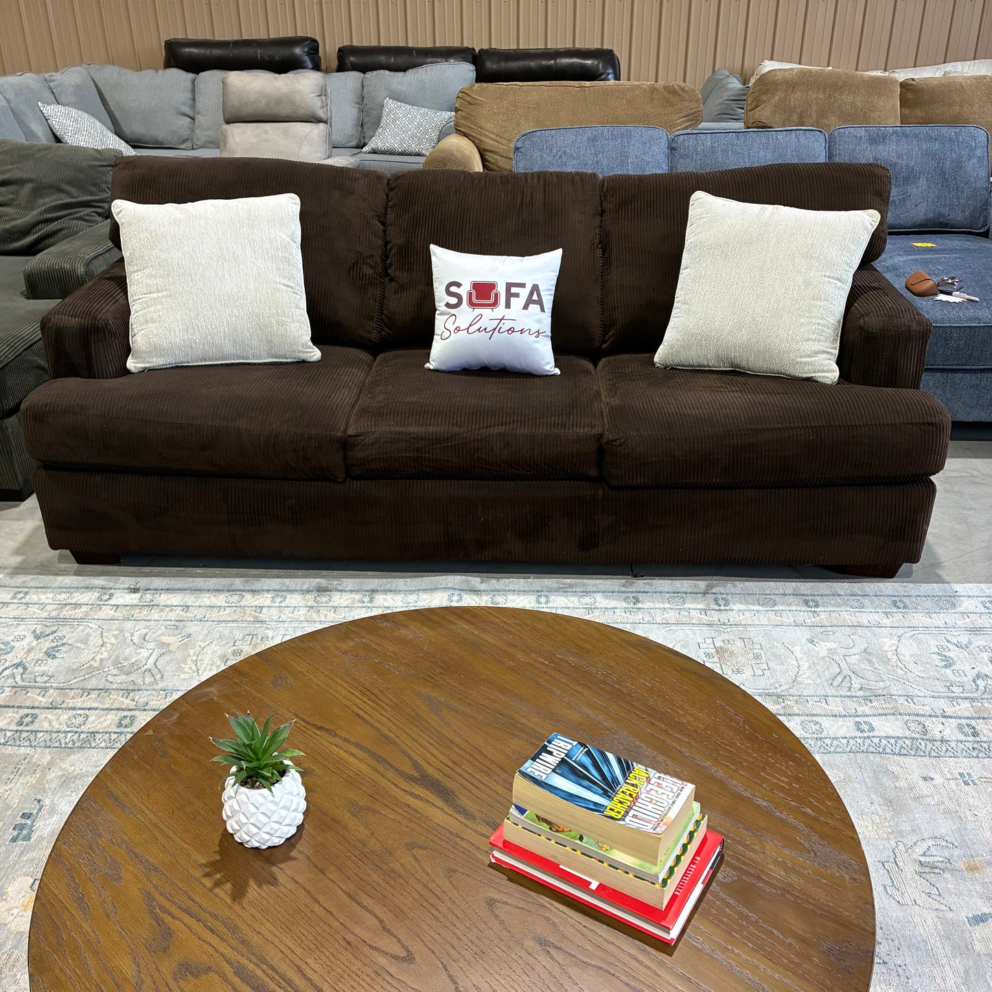 Brown Sofa