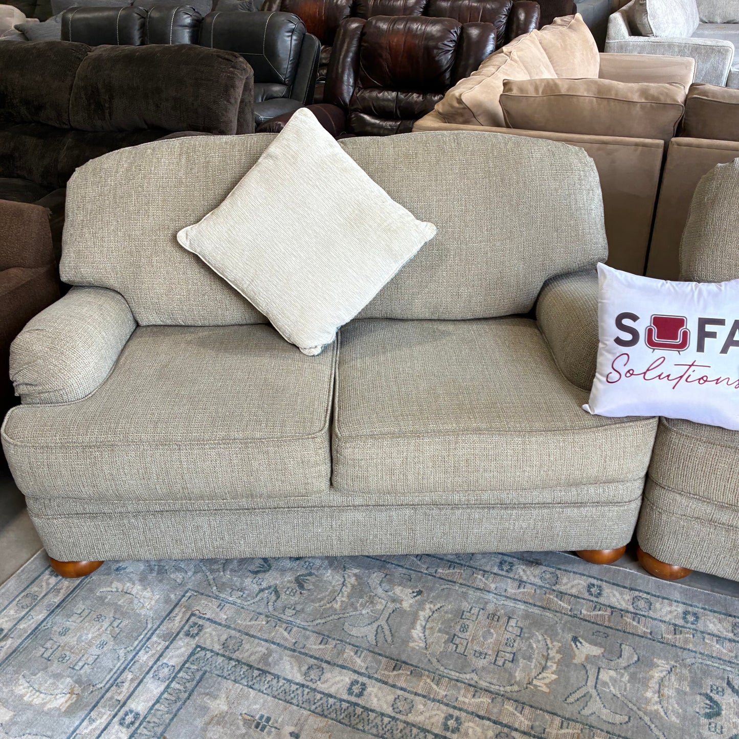 Beige Sofa Set
