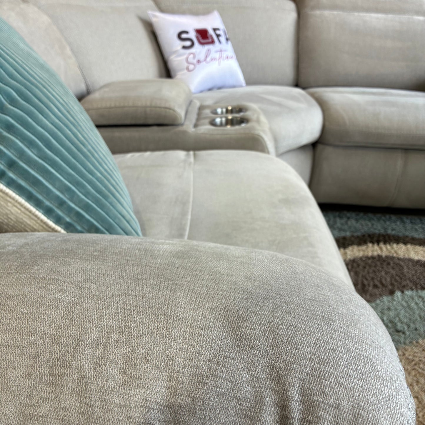 Electric Reclining Modular Sectional Sofa
