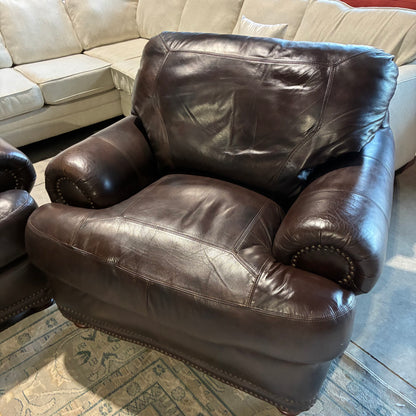 Leather Living Room Sofa Set