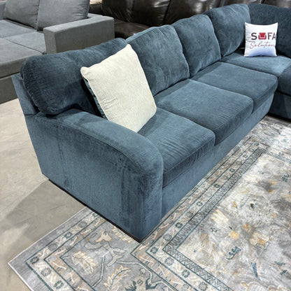 Navy Corner Sectional
