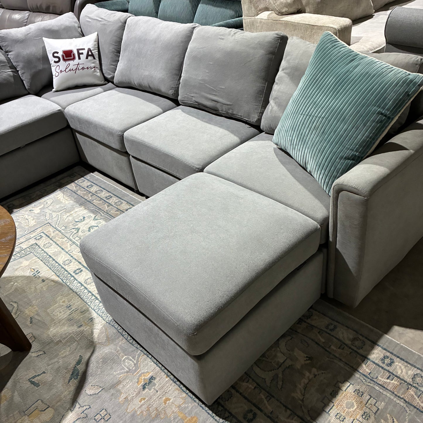 Gray Modular Sectional