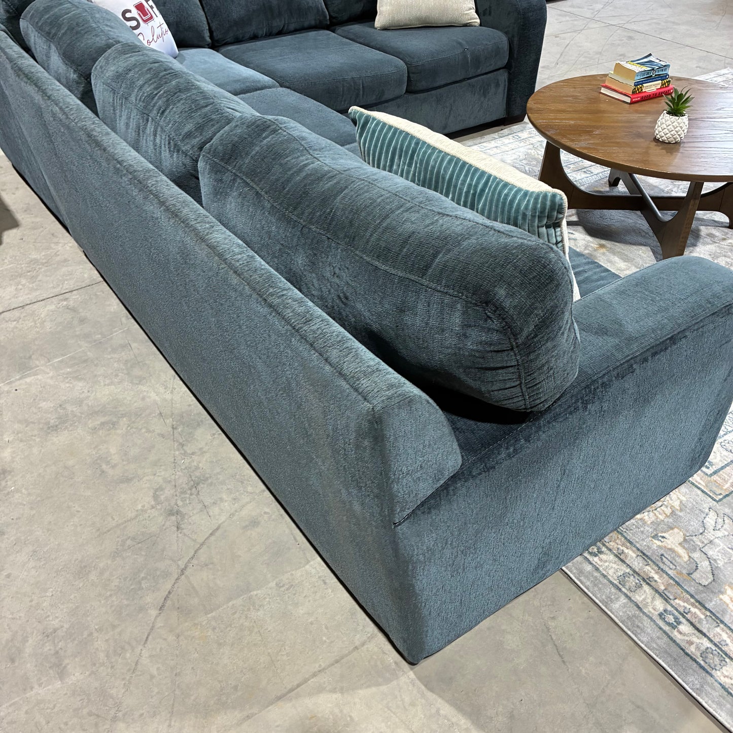 Navy Corner Sectional